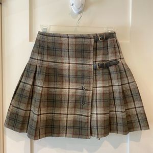 The Limited 90s vintage plaid skirt